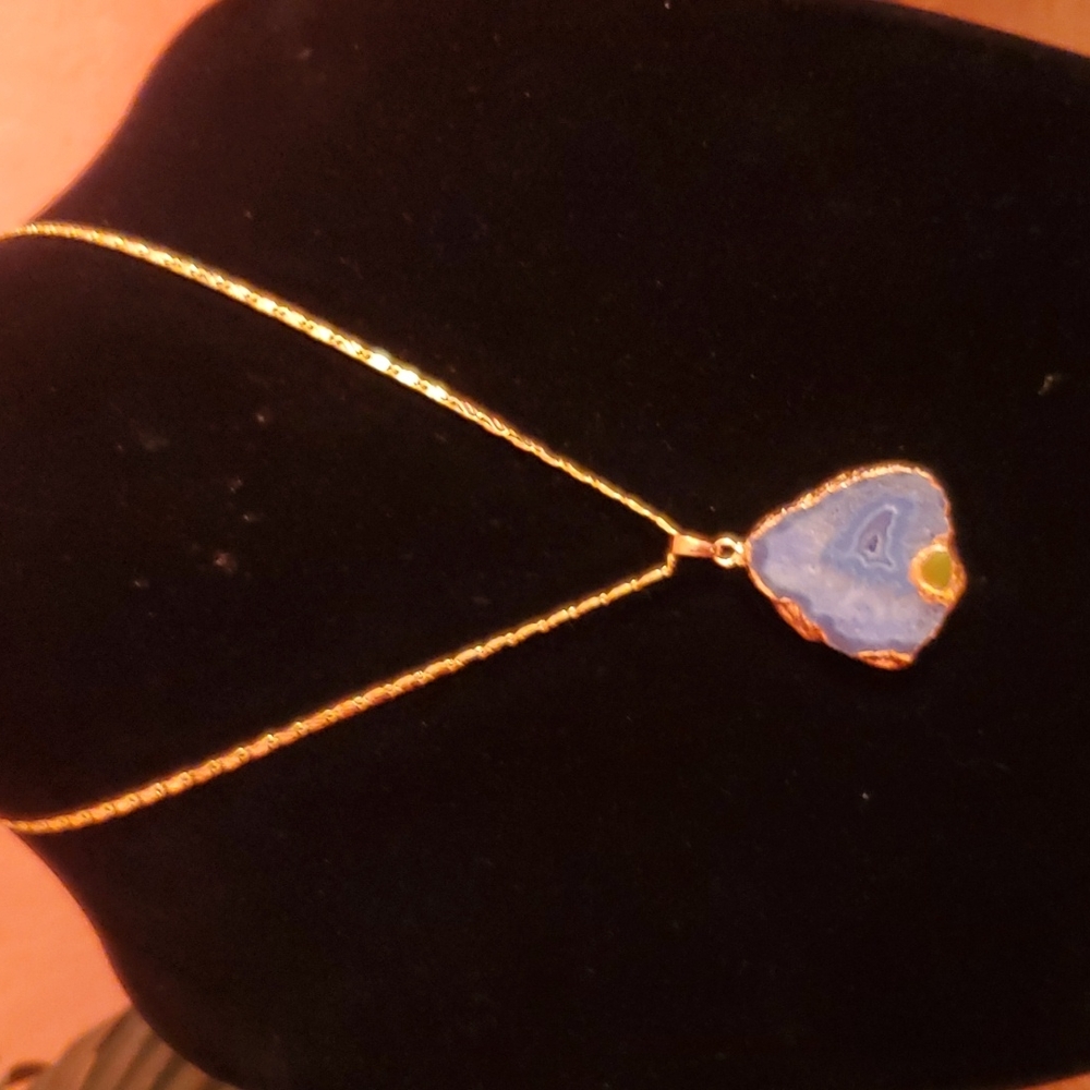 Necklace geode no90